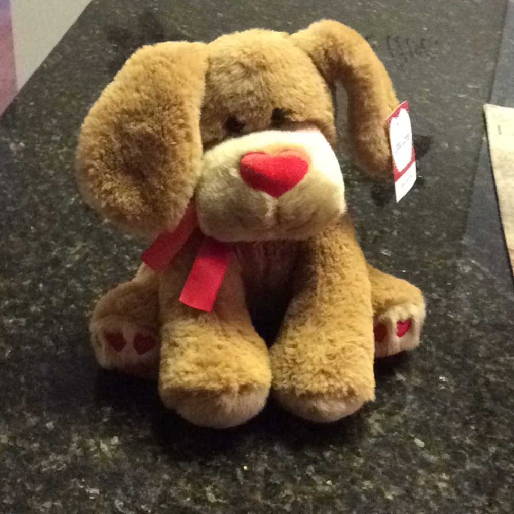 Adorable stuffed dog - Picture 2 of 3